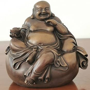 銅製 如意布袋仏 弥勒仏 大腹仏 笑面仏 書道具 文房具 置物 Amazon.co.jp: 純銅製 弥勒仏 大腹 縁起物 安置仏像 大腹 笑う仏